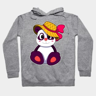 Panda with Hat Hoodie